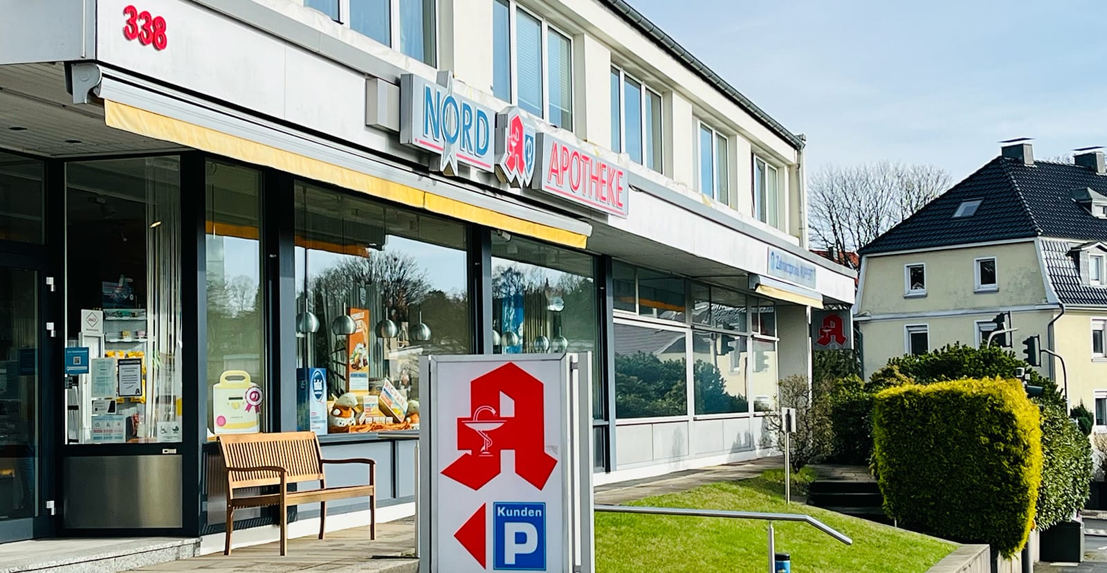 Nord-Apotheke Eingang